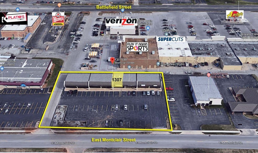 1301-1315 Montclair, Springfield, MO for sale - Building Photo - Image 1 of 1