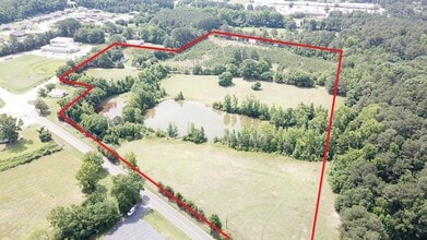 1309 Shepard School Rd, Zebulon, NC - AERIAL  map view - Image1