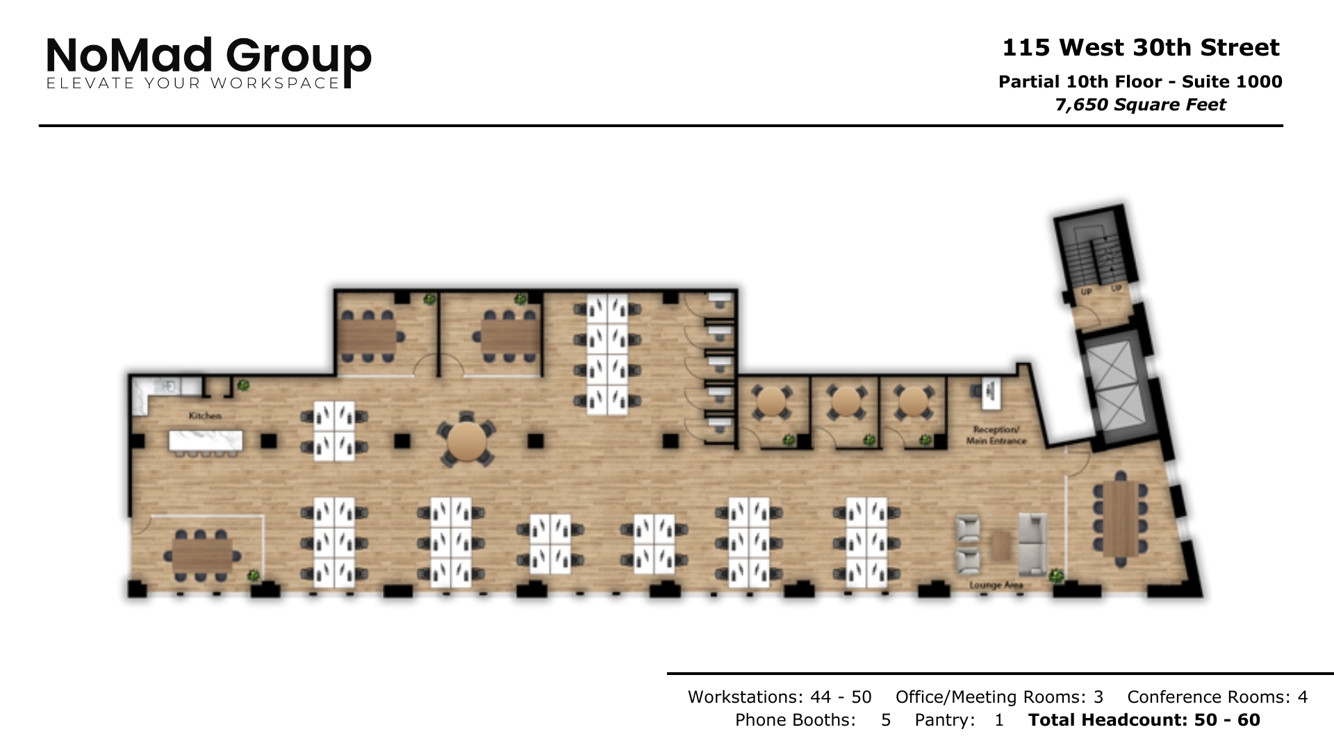 115-125 W 30th St, New York, NY for lease Floor Plan- Image 1 of 7