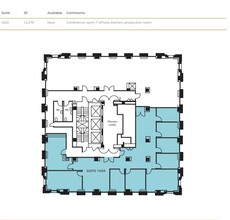 100 Bush St, San Francisco, CA for lease Floor Plan- Image 1 of 1