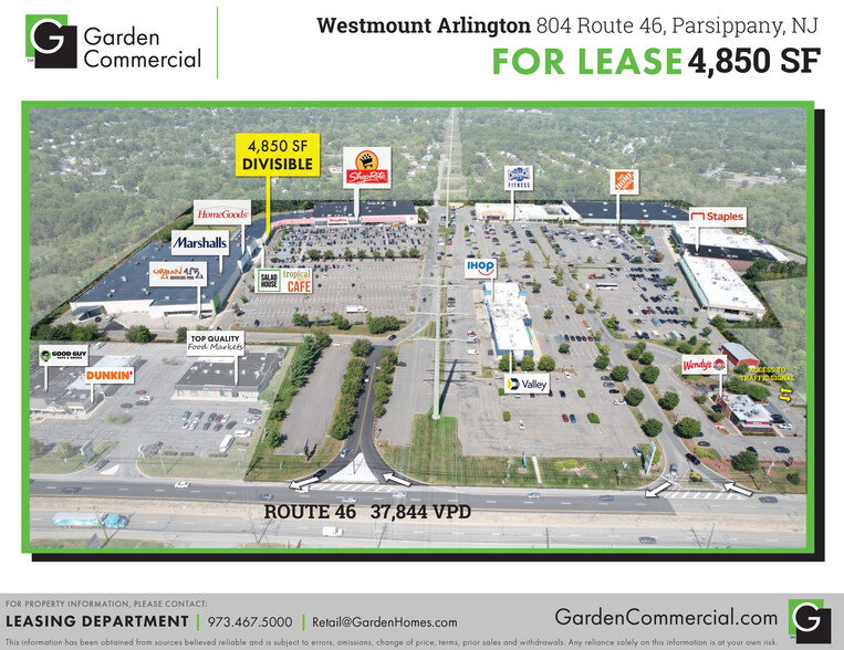 808 W Route 46, Parsippany, NJ for lease - Building Photo - Image 2 of 8