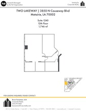 3900 N Causeway Blvd, Metairie, LA for lease Site Plan- Image 1 of 1