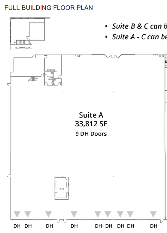 7520 Airway Rd, San Diego, CA for lease Floor Plan- Image 1 of 2