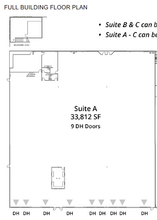 7520 Airway Rd, San Diego, CA for lease Floor Plan- Image 1 of 2