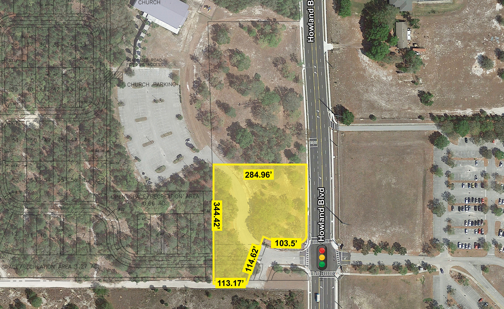 937 Howland Blvd, Deltona, FL for sale Aerial- Image 1 of 3