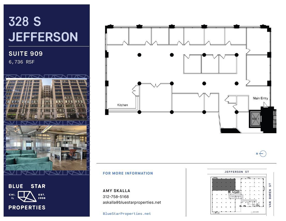 328 S Jefferson St, Chicago, IL for lease Floor Plan- Image 1 of 11