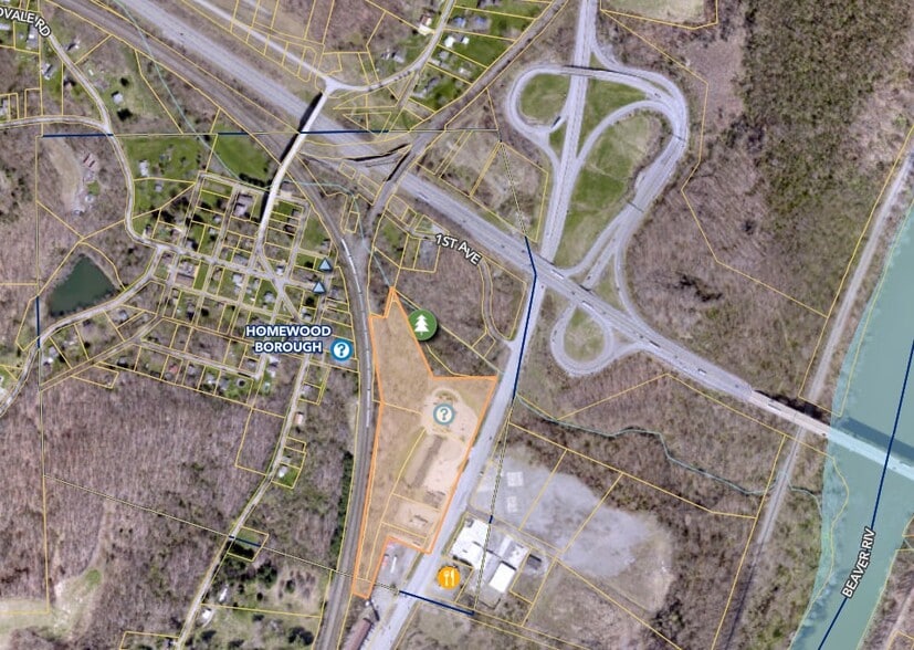 7099 Big Beaver Blvd, Beaver Falls, PA for sale - Aerial - Image 2 of 5