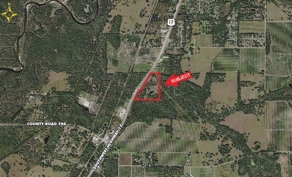 3950 SW Hwy 17, Arcadia, FL for sale - Aerial - Image 1 of 1