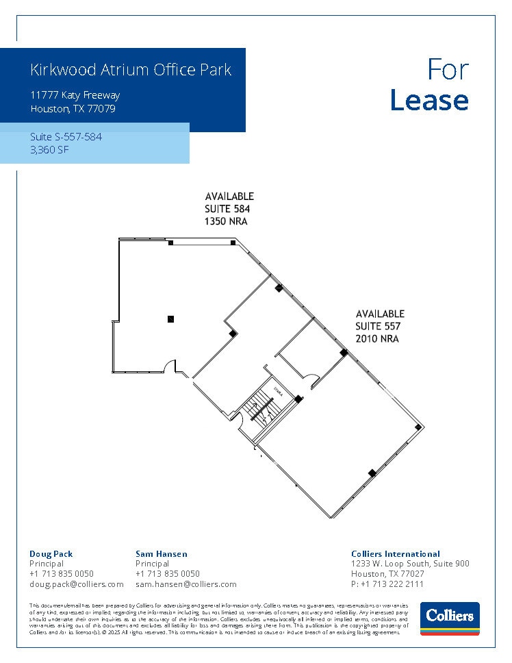 11777 Katy Fwy, Houston, TX for lease Floor Plan- Image 1 of 1