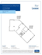 11777 Katy Fwy, Houston, TX for lease Floor Plan- Image 1 of 1