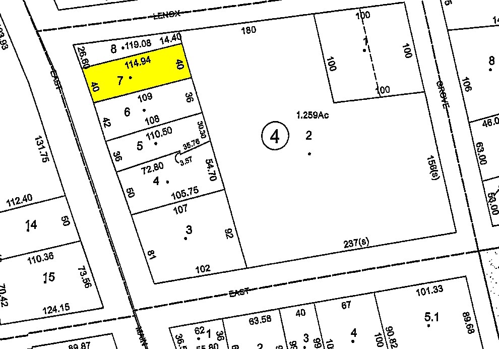 213 E Main St, Mount Kisco, NY for sale Plat Map- Image 1 of 1