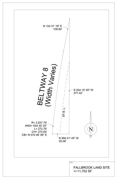 W Sam Houston Pkwy N and Fallbrook, Houston, TX for sale - Site Plan - Image 3 of 3