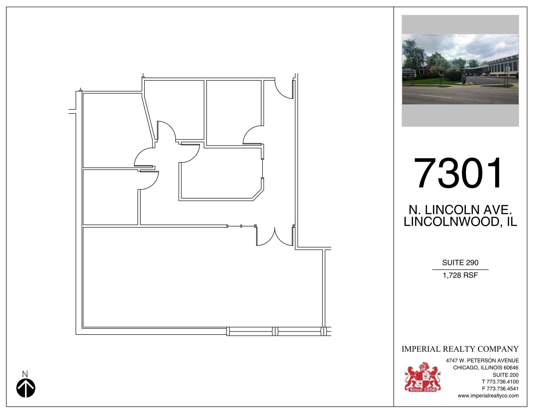 7301-7337 N Lincoln Ave, Lincolnwood, IL for lease Site Plan- Image 1 of 1