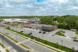 11028-11040 96th Pl, Saint John, IN - AERIAL  map view