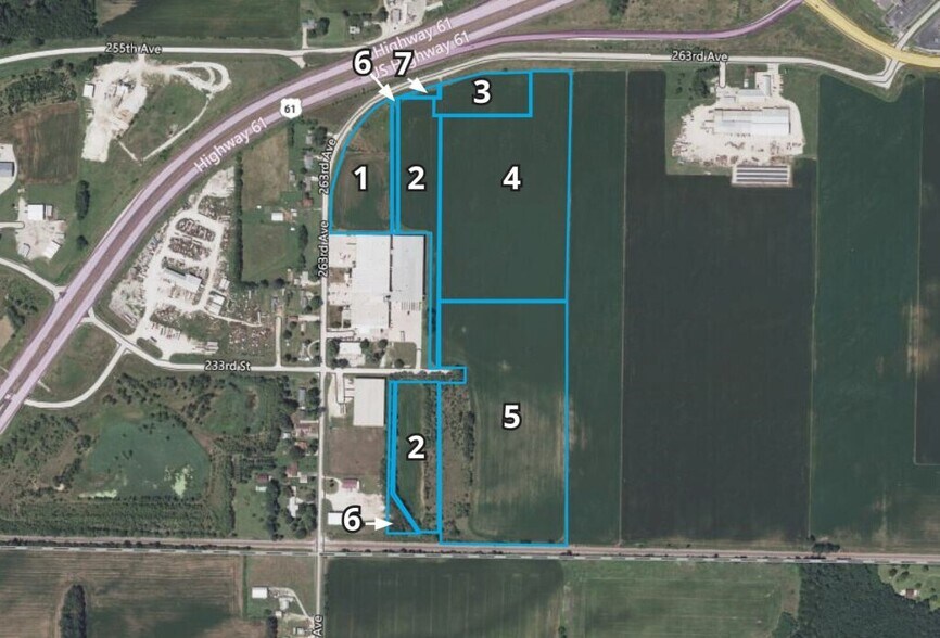 Hwy 61 & 263rd Ave, Fort Madison, IA for sale - Primary Photo - Image 1 of 4