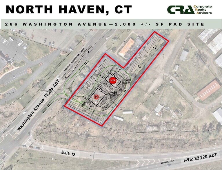266 Washington ave, North Haven, CT for lease - Site Plan - Image 1 of 2
