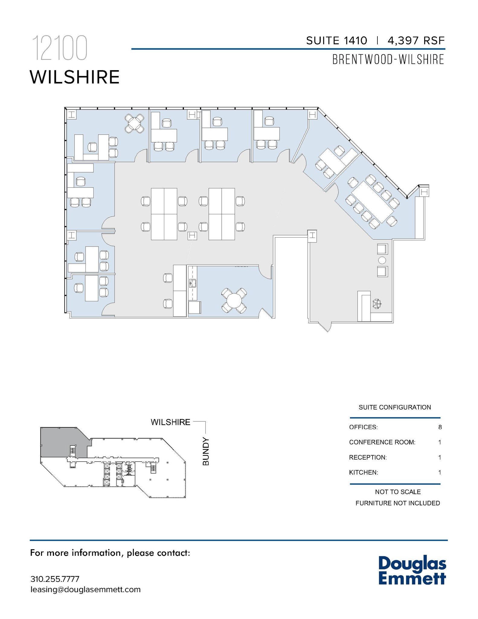 12100 Wilshire Blvd, Los Angeles, CA for lease Floor Plan- Image 1 of 1