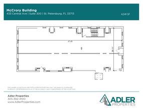 425-445 Central Ave, Saint Petersburg, FL for lease Floor Plan- Image 1 of 1