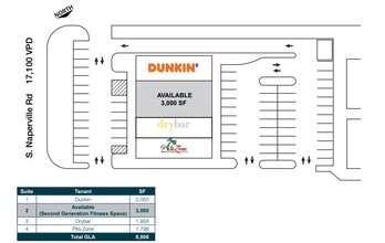 2040-2046 S Naperville Rd, Wheaton, IL for lease Floor Plan- Image 1 of 1