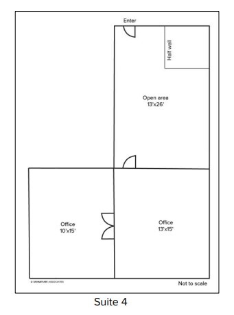 6641 W Sylvania Ave, Toledo, OH for lease Floor Plan- Image 1 of 2