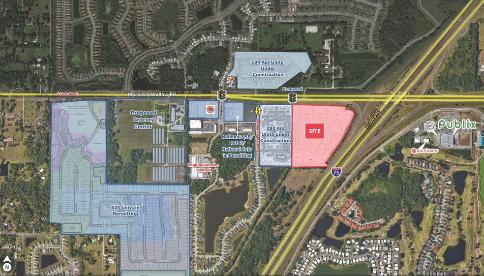 5305-5505 Moccasin Wallow Rd, Palmetto, FL for lease - Building Photo - Image 1 of 1