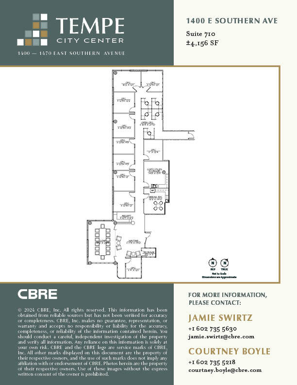 1400 E Southern Ave, Tempe, AZ for lease Floor Plan- Image 1 of 1