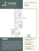 1400 E Southern Ave, Tempe, AZ for lease Floor Plan- Image 1 of 1