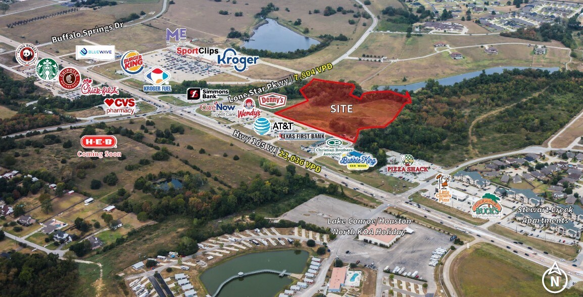 Highway 105, Montgomery, TX for sale Building Photo- Image 1 of 1