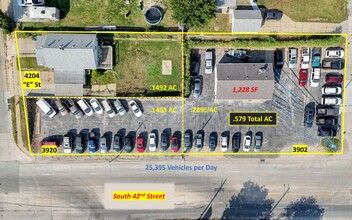 3902 S 42nd St, Omaha, NE - aerial  map view - Image1