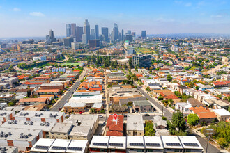 1053 Figueroa Ter, Los Angeles, CA - aerial  map view