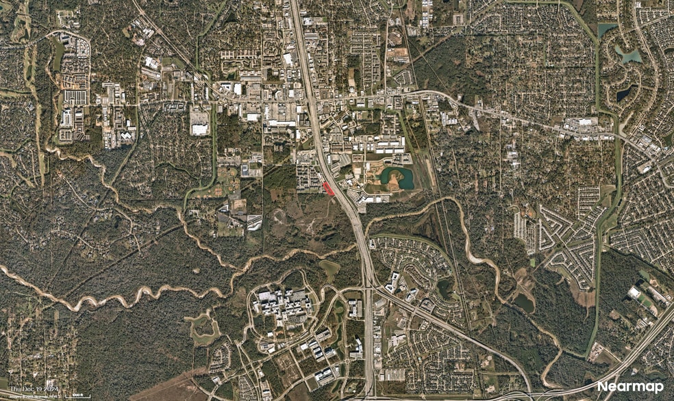 I-45 Feeder Road South Of Sawdust & Pruitt Road, Spring, TX for sale - Aerial - Image 2 of 2