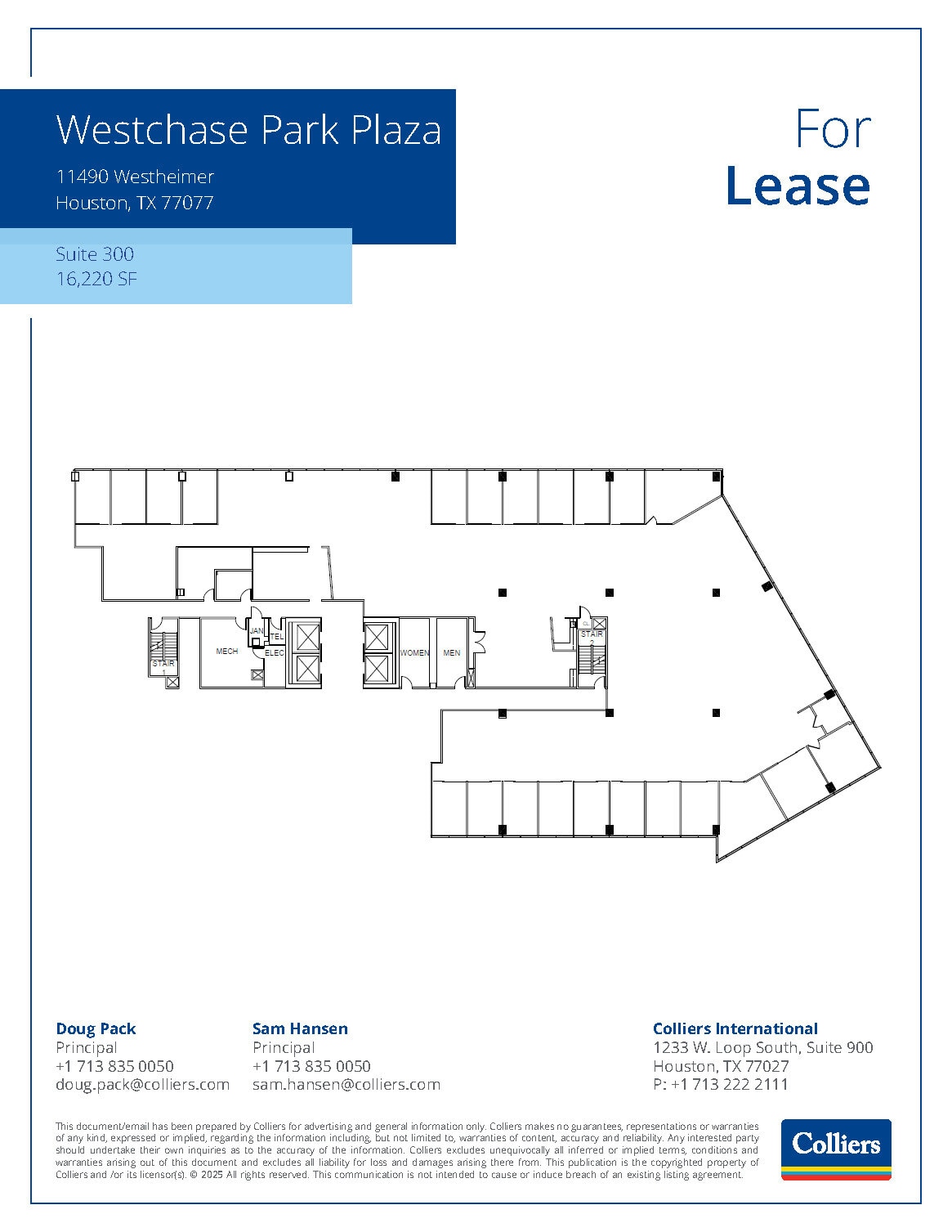 11490 Westheimer Rd, Houston, TX for lease Floor Plan- Image 1 of 1