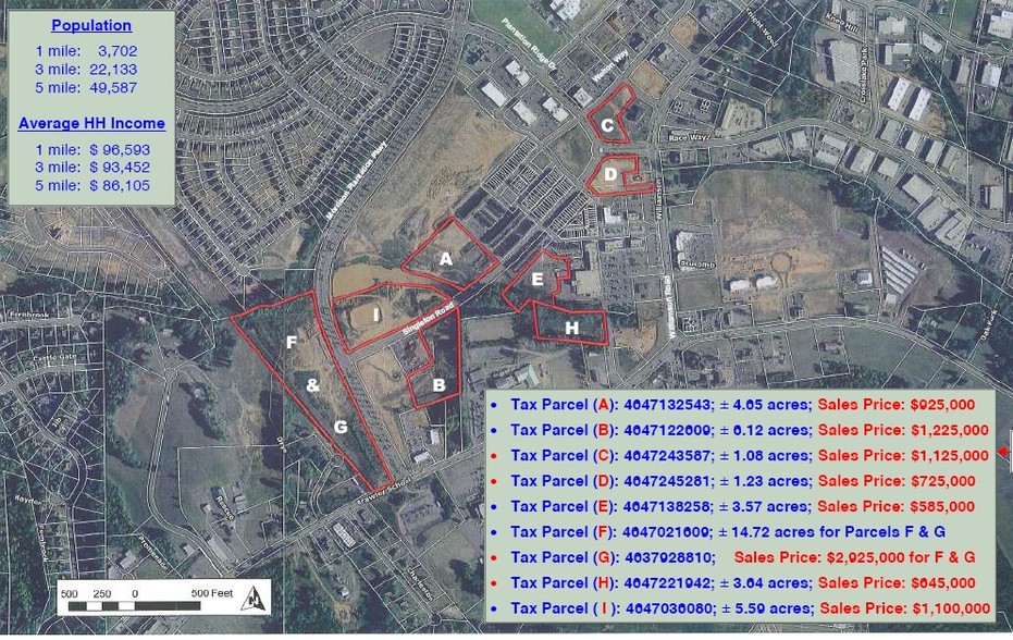 Singleton Rd, Mooresville, NC for sale - Aerial - Image 2 of 19