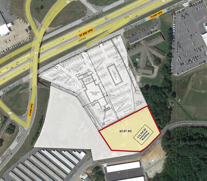 Winchester Dr, Benton, AR for sale - Site Plan - Image 1 of 3