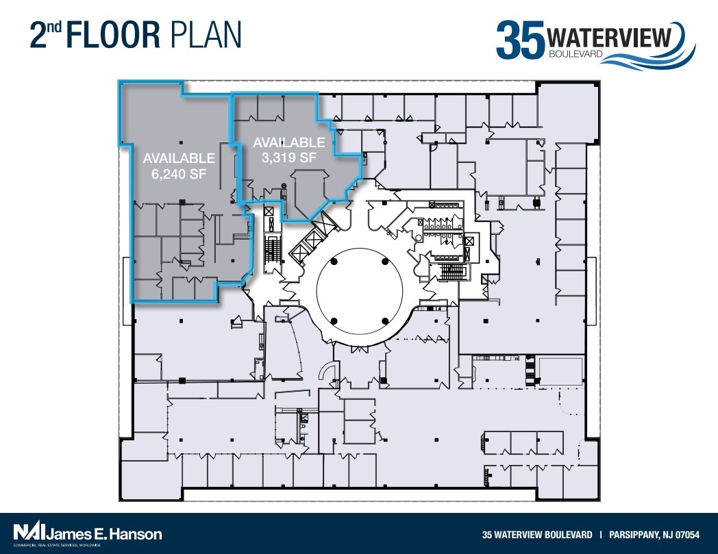 35 Waterview Blvd, Parsippany, NJ for lease Floor Plan- Image 1 of 1