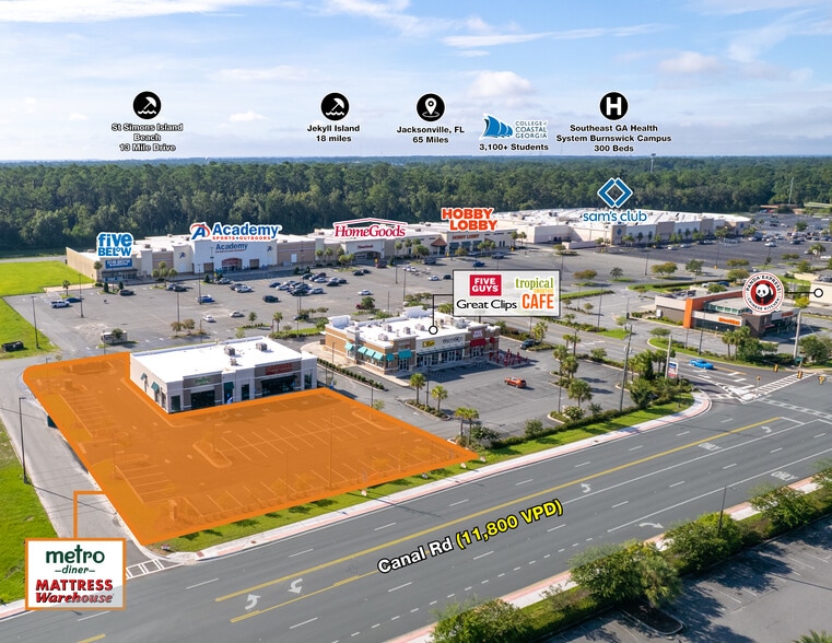 10505 Canal Crossing Rd, Brunswick, GA for sale - Building Photo - Image 2 of 5