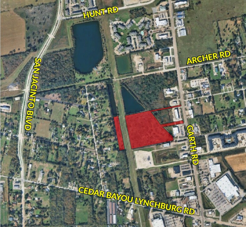 5523 Garth Rd, Baytown, TX for sale Aerial- Image 1 of 3