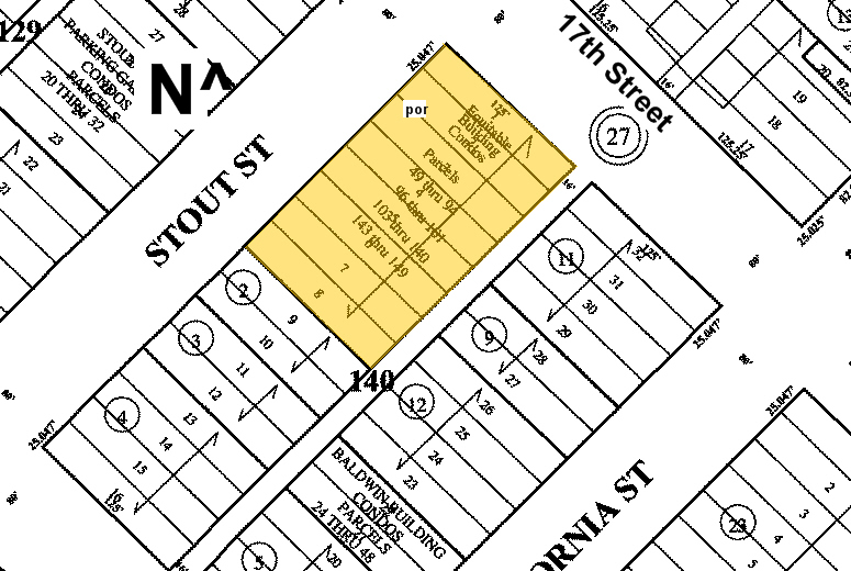 730 17th St, Denver, CO for lease - Plat Map - Image 2 of 255