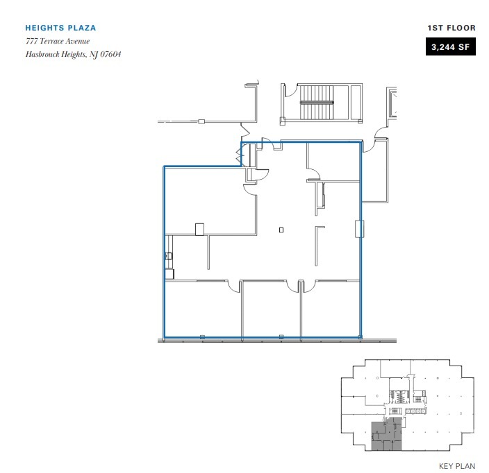 777 Terrace Ave, Hasbrouck Heights, NJ for lease Floor Plan- Image 1 of 1