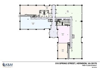 510 Spring St, Herndon, VA for lease Floor Plan- Image 1 of 1