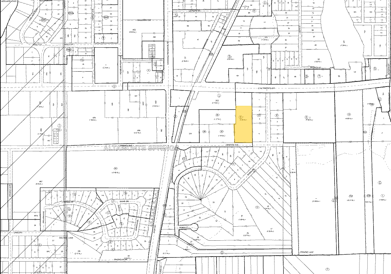 124 Robin Rd, Altamonte Springs, FL for sale Plat Map- Image 1 of 1