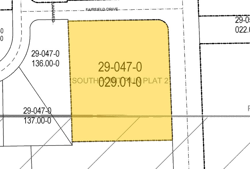 8324 South Ave, Youngstown, OH for lease - Plat Map - Image 2 of 15