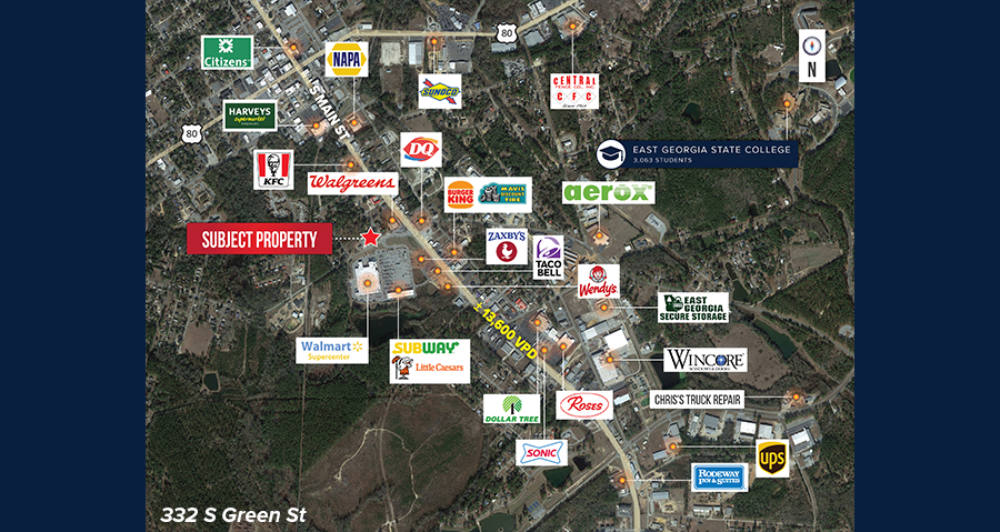 332 S Green St, Swainsboro, GA for sale - Building Photo - Image 2 of 2