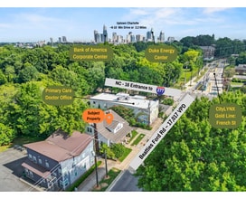 514 Beatties Ford Rd, Charlotte, NC - AERIAL  map view