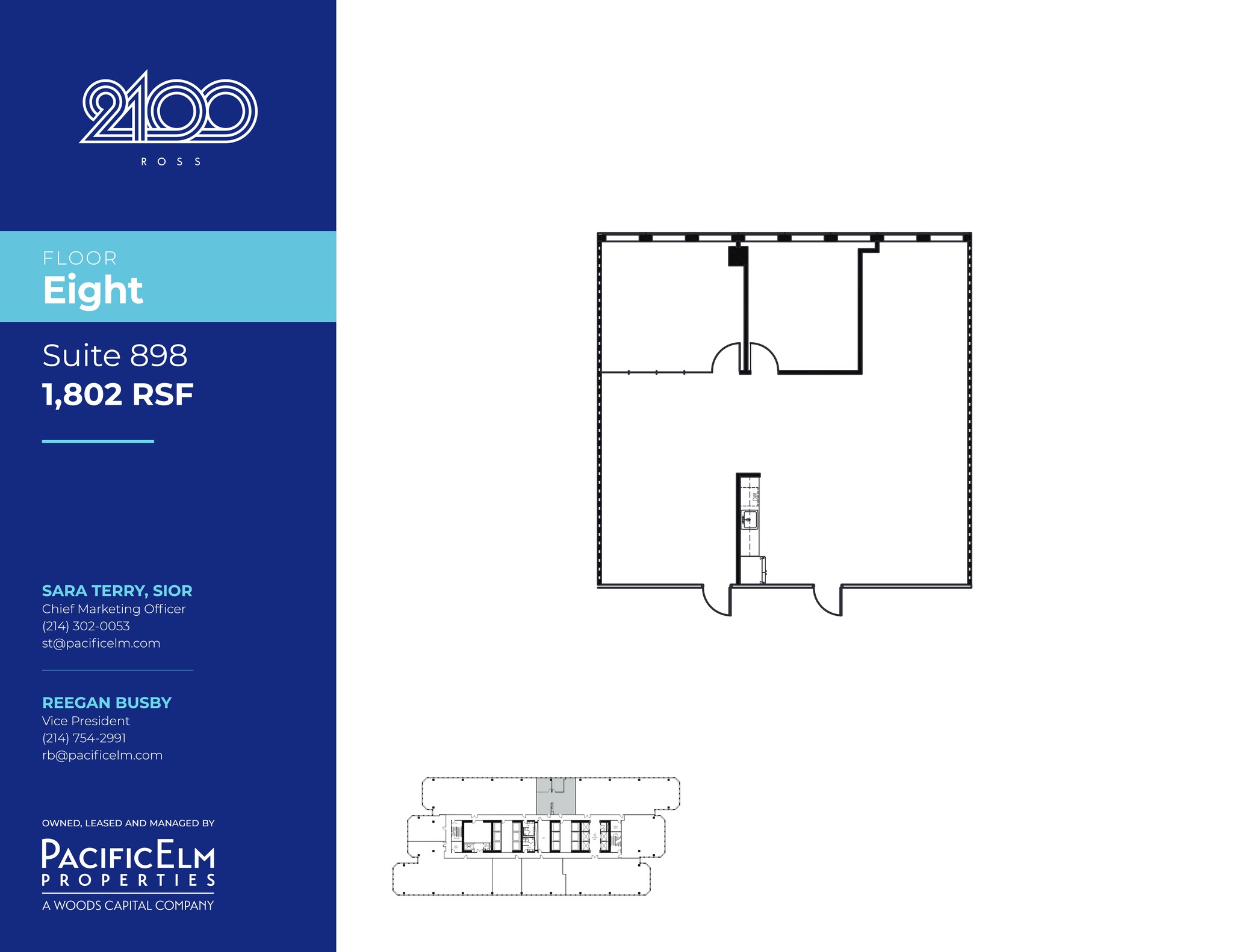 2100 Ross Ave, Dallas, TX for lease Site Plan- Image 1 of 1