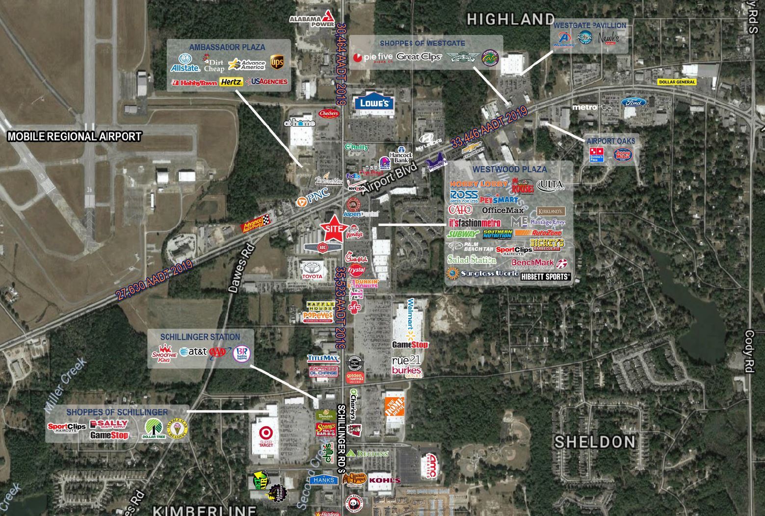 390 Schillinger Rd S, Mobile, AL 36695 Retail for Sale