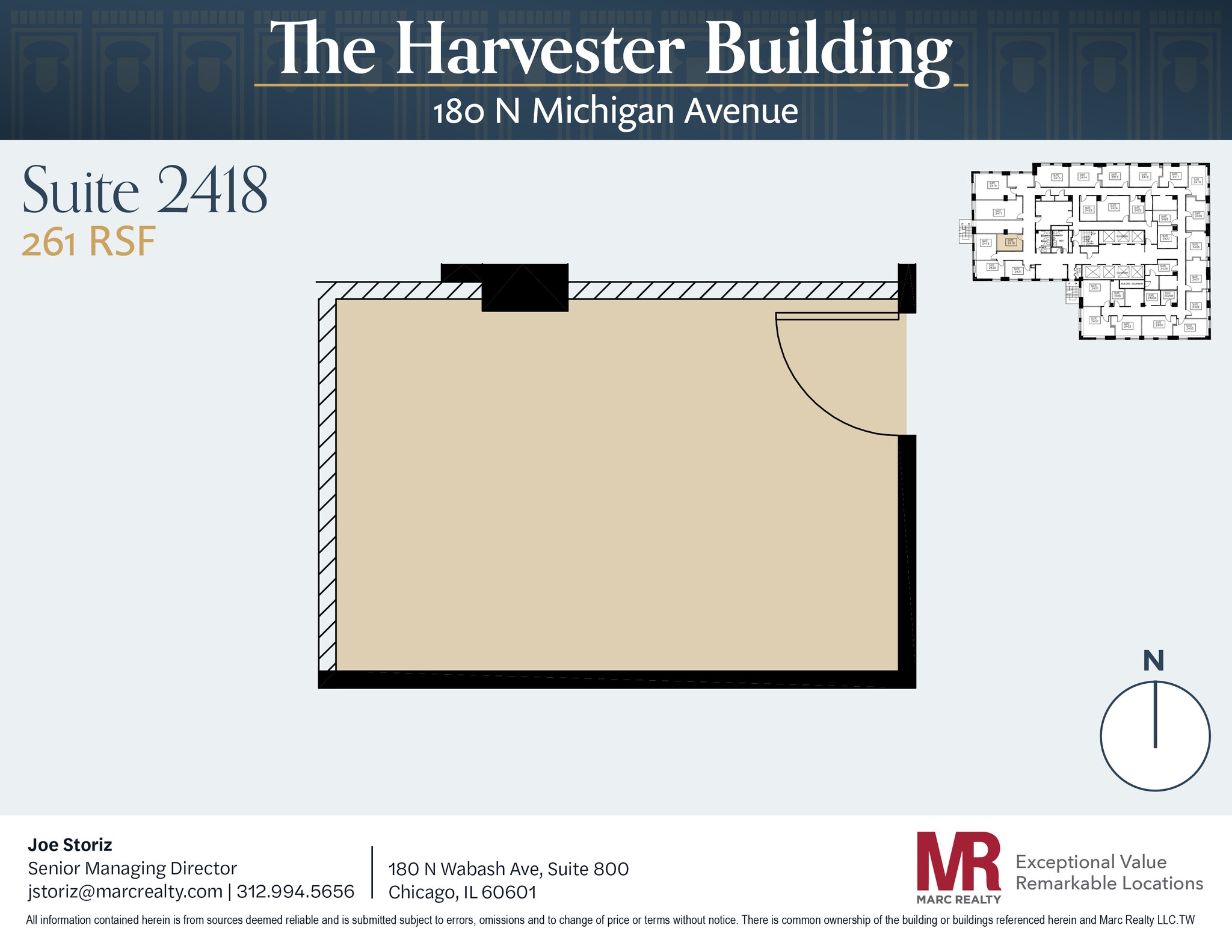 180 N Michigan Ave, Chicago, IL for lease Floor Plan- Image 1 of 1