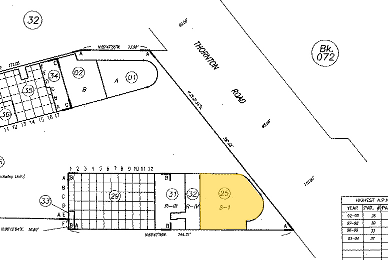 8807 Thornton Rd, Stockton, CA for lease - Plat Map - Image 2 of 50