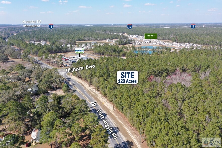 3751 Highgate Blvd, Bloomingdale, GA for sale - Aerial - Image 3 of 9