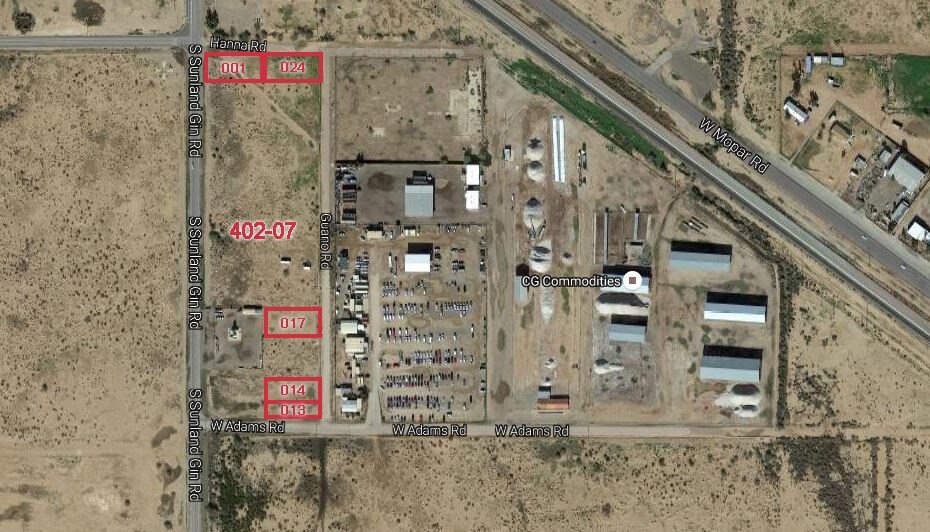 Sunland Gin & Hanna Rd, Eloy, AZ for sale Primary Photo- Image 1 of 1